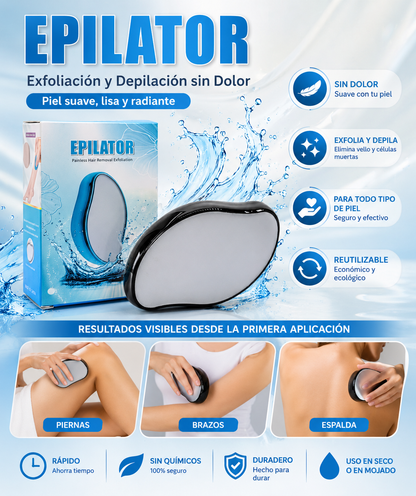Depilación Sin Dolor con Piedra Natural – Resultado Profesional en Casa