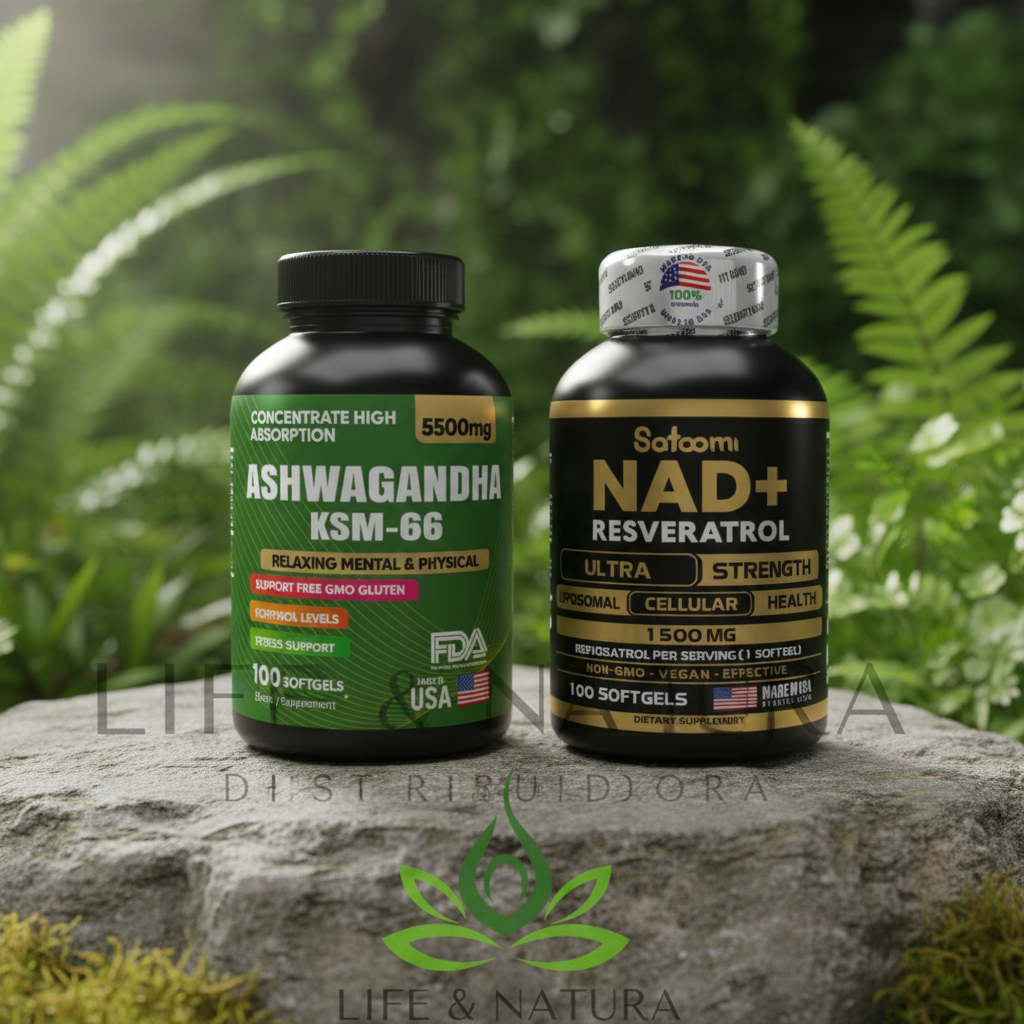 COMBO NAD + ASHWAGANDHA KSM-66